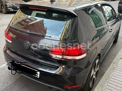 Usado VW Golf VI GTI 210 CV (154 kW) 2011 Negro Utilitario