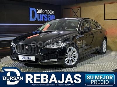 Negro Usado 2017 Jaguar XF Portfolio Berlina | 15.990 € (Precio justo)