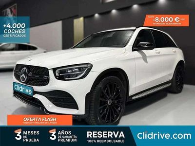 Usado Mercedes GLC220 194 CV (142 kW) 2021 Blanco SUV