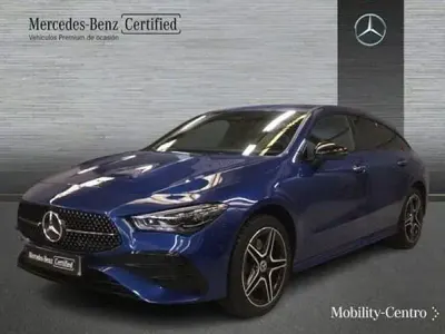 Usado Mercedes CLA250e 218 CV (160 kW) 2025 Azul Coupe