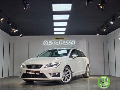 Usado Seat Leon FR 150 CV (110 kW) 2016 Blanco Familiar