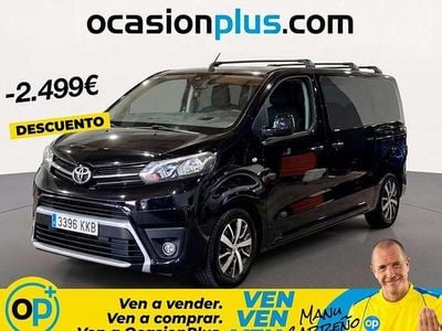 Usado Toyota Proace Advance 150 CV (110 kW) 2018 Negro Monovolumen