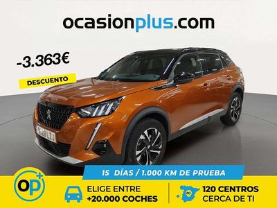 Usado Peugeot 2008 GT 130 CV (95 kW) 2022 Naranja SUV