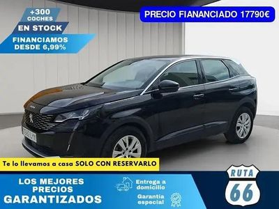 Brugt Peugeot 3008 Active 130 HK (95 kW) 2022 Sort SUV