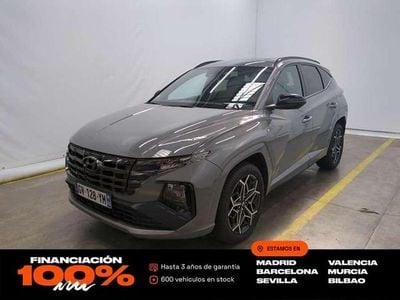 Usado Hyundai Tucson N Line 230 CV (169 kW) 2024 Gris SUV