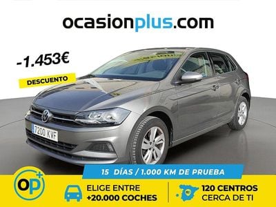 Usado VW Polo Advance 95 CV (69 kW) 2019 Gris Utilitario