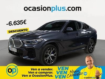 Usado BMW X6 286 HP (210 kW) 2022 Cinzento SUV