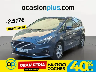 Usado Ford S-MAX Trend 190 CV (139 kW) 2022 Azul Monovolumen