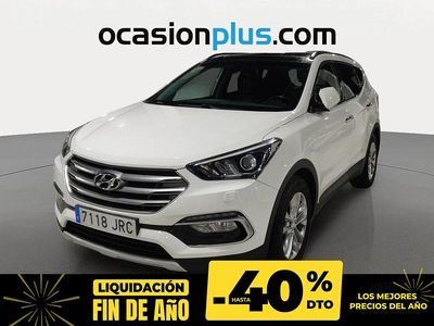 Blanco Usado 2016 Hyundai Santa Fe SUV | 17.028 € (Precio justo)