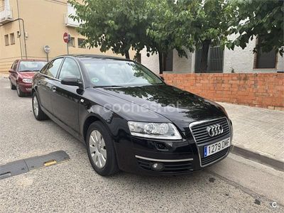 Usado Audi A6 140 CV (102 kW) 2005 Negro Berlina