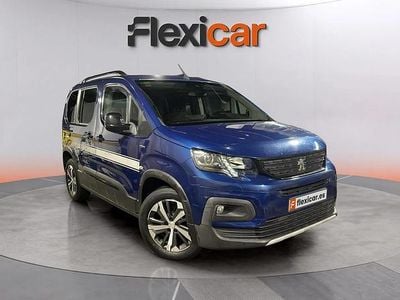 Usado Peugeot Rifter GT-line 131 CV (96 kW) 2019 Azul Monovolumen