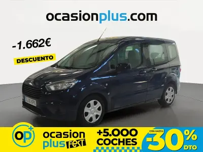Usado Ford Tourneo Courier Trend 100 CV (73 kW) 2018 Azul Monovolumen