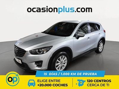Usado Mazda CX-5 Style+ 150 CV (110 kW) 2015 Gris plata SUV