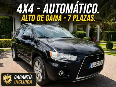 Brugt Mitsubishi Outlander 156 HK (114 kW) 2012 Sort SUV