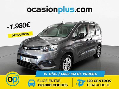 Usado Toyota Proace Verso Active 131 CV (96 kW) 2022 Gris Familiar