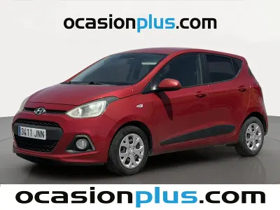 Usado Hyundai i10 GO! 67 CV (49 kW) 2016 Rojo Utilitario