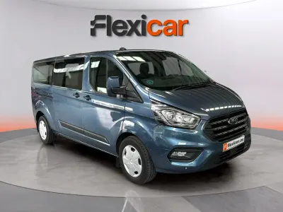 Usado Ford Transit Custom Trend 131 CV (96 kW) 2023 Azul Familiar