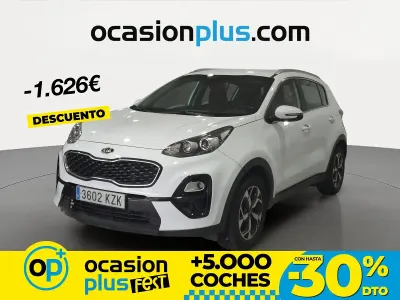 Usado Kia Sportage 136 CV (100 kW) 2019 Blanco SUV