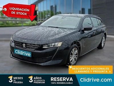 Usado Peugeot 508 SW Active 130 CV (95 kW) 2022 Negro Familiar