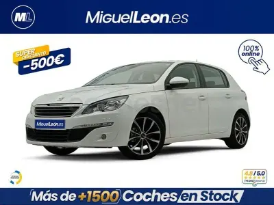 Usado Peugeot 308 Active 110 CV (80 kW) 2015 Blanco Berlina