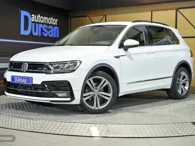 Usado VW Tiguan R-line 150 CV (110 kW) 2020 Plateado SUV