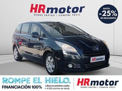 Usado Peugeot 5008 Premium 120 CV (88 kW) 2011 Negro Monovolumen