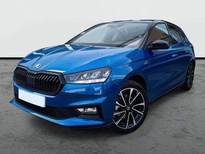 Usado Skoda Fabia Monte Carlo 115 CV (84 kW) 2025 Azul race metalizado/negro mágico Utilitario