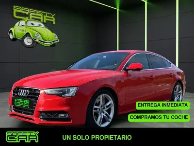 Usado Audi A5 Sportback Advanced 245 CV (180 kW) 2012 Rojo Utilitario