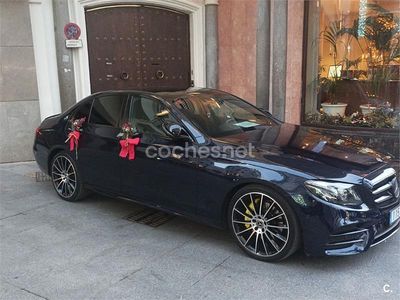 Usado Mercedes E220 194 CV (142 kW) 2019 Azul Berlina