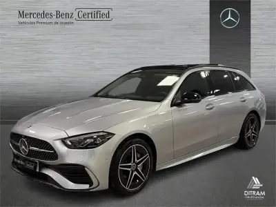 Usado Mercedes C220 200 CV (147 kW) 2025 Plata hightech Familiar