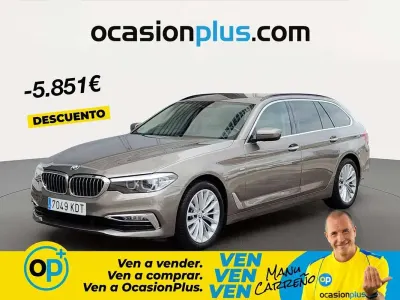 Usado BMW 520 190 CV (139 kW) 2017 Verde Familiar