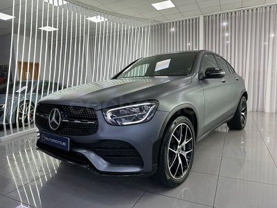 Usado Mercedes GLC300 245 CV (180 kW) 2022 Gris / plata Coupe