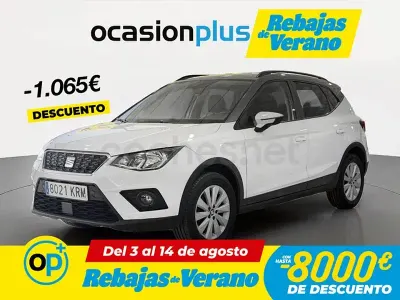 Usado Seat Arona Ecomotive 95 CV (69 kW) 2018 Blanco SUV