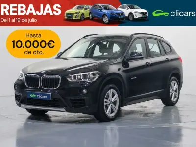 Usado BMW X1 150 CV (110 kW) 2016 Negro SUV