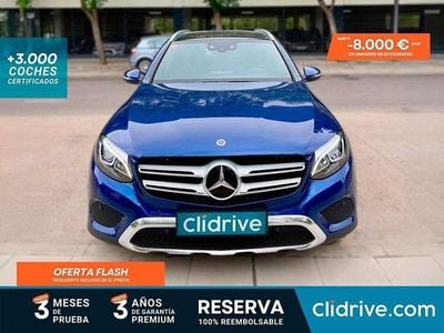 Azul Usado 2017 Mercedes GLC250 SUV | 23.590 € (Precio justo)
