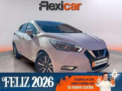 Usado Nissan Micra N-Connecta 90 CV (66 kW) 2018 Blanco Utilitario