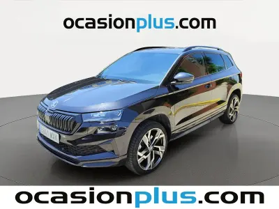 Usado Skoda Karoq SportLine 150 CV (110 kW) 2024 Negro SUV