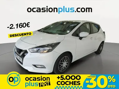 Usado Nissan Micra Acenta 92 CV (67 kW) 2023 Blanco Utilitario
