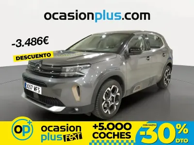 Usado Citroën C5 Aircross PureTech 131 CV (96 kW) 2023 Gris SUV