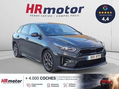 Usado Kia Ceed GT-Line 137 CV (100 kW) 2019 Gris Utilitario