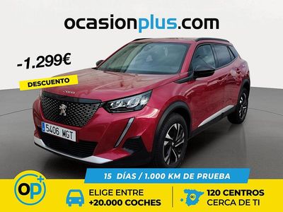 Rojo Usado 2023 Peugeot 2008 Allure SUV | 14.290 € (Buen precio)