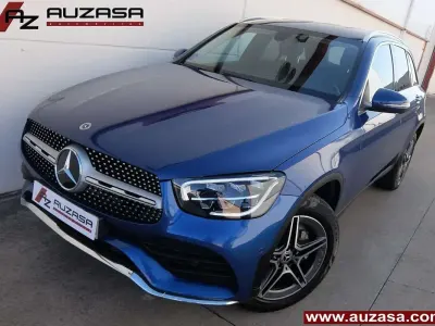 Usado Mercedes GLC300e 306 CV (225 kW) 2022 Azul SUV