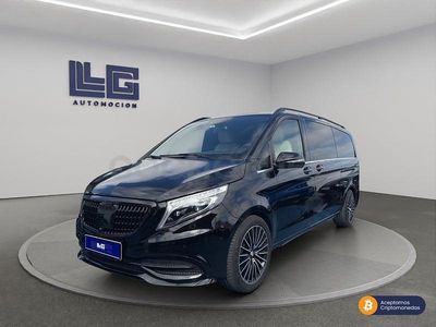Usado Mercedes V300 Avantgarde 239 CV (175 kW) 2021 Negro Monovolumen