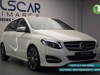 Usado Mercedes B200 136 CV (100 kW) 2017 Blanco Monovolumen