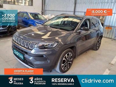 Begagnad Jeep Compass Limited 131 HK (96 kW) 2021 Grå SUV