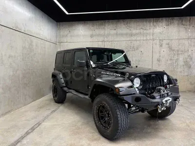Usado Jeep Wrangler Unlimited Rubicon 284 CV (208 kW) 2018 Negro SUV