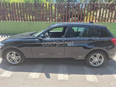 Usado BMW 116 136 CV (100 kW) 2015 Negro Utilitario