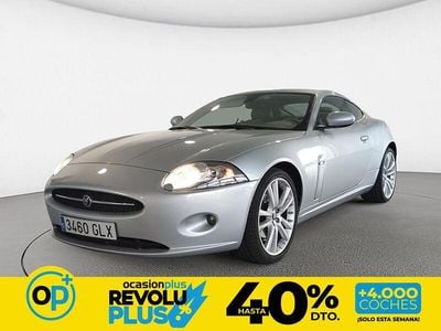Usado Jaguar XKR 400 CV (294 kW) 2009 Gris plata Coupe