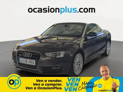 Usado Audi A5 Cabriolet 245 CV (180 kW) 2013 Gris Descapotable