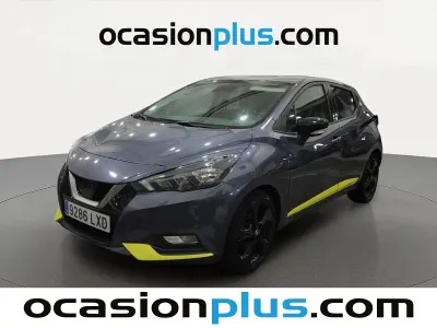Usado Nissan Micra 92 CV (67 kW) 2022 Gris Utilitario